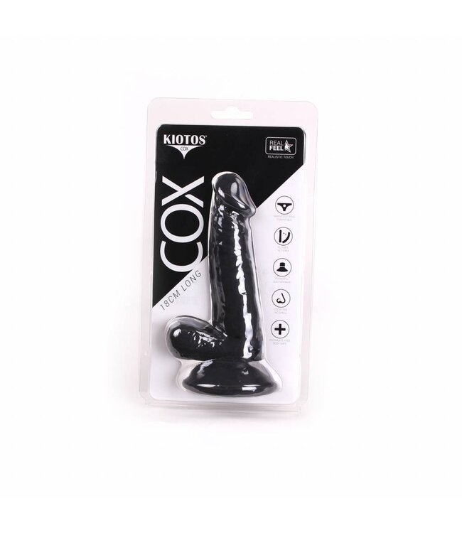 Kiotos COX Kiotos COX Realistischer Dildo 18 cm – Wasserdicht & Flexibel, 100% TPE