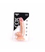 Kiotos COX Kiotos COX Realistische Dildo 18,5 cm TPE Met Sterke Zuignap Waterdicht