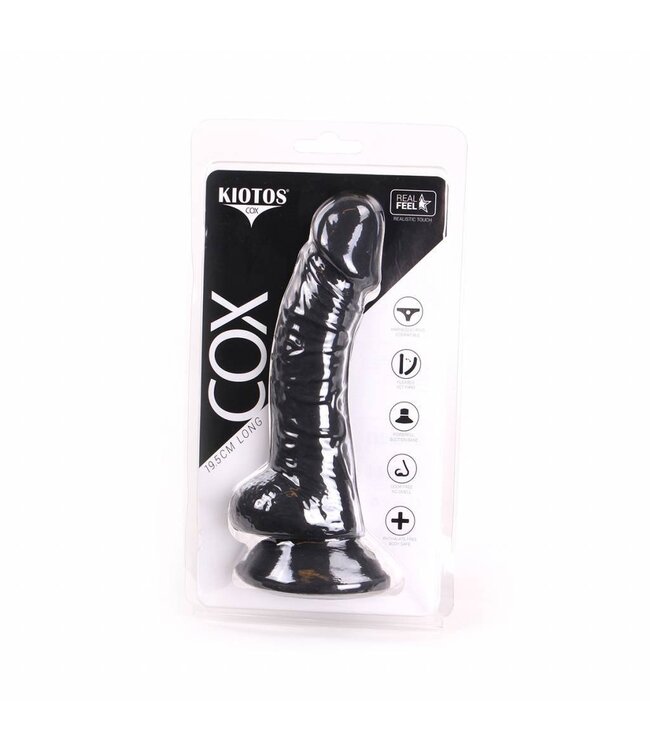 Kiotos COX Kiotos COX Realistische Dildo 19,5 cm Met Zuignap Waterdicht TPE