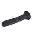 Kiotos COX Kiotos COX Leren Strap-On Harnas Met 23 cm Flexibele Black Dildo En Stalen O-ringen