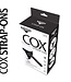 Kiotos COX Kiotos COX Leren Strap-On Harnas Met 23 cm Flexibele Black Dildo En Stalen O-ringen