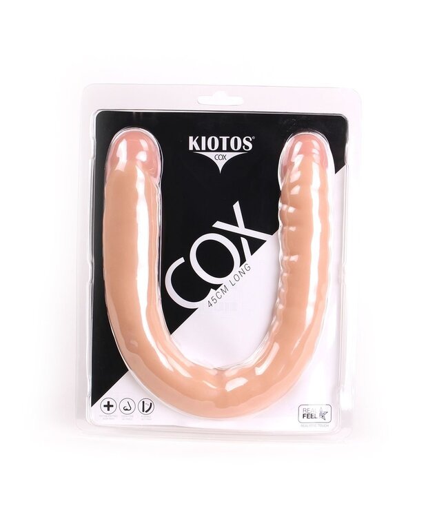 Kiotos COX Kiotos COX Realistic TPE Dildo 45x4.5cm with Suction Cup - Waterproof
