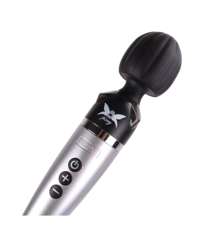 Pixey Pixey Deluxe: Powerful Cordless Wand Vibrator with 5 Speeds & 60+ Min Battery