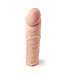 Virgite Realistic 16.5 cm Flexible TPE Penis Sleeve for Natural Feel