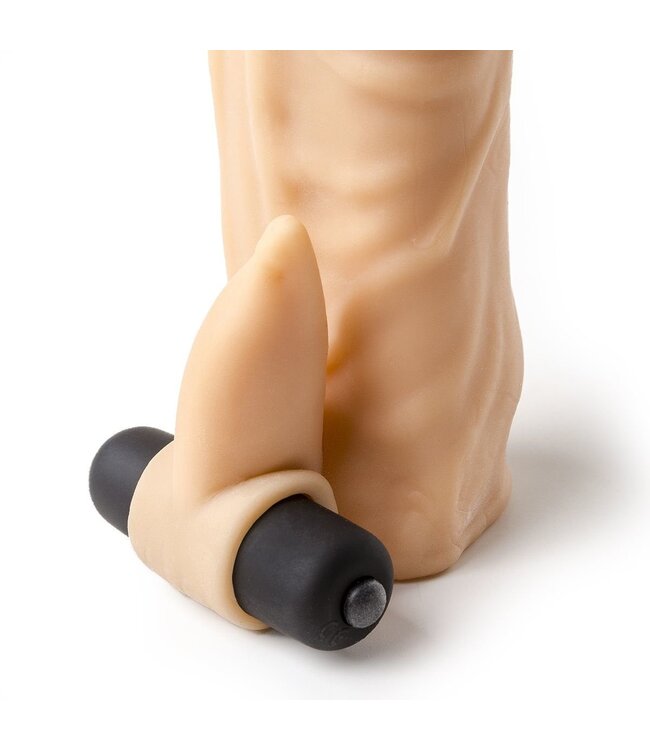 Virgite Vibrierende Realistische Hülle 20 cm | Flexibel & Anpassungsfähig