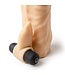Virgite Virgite Flexibele TPE Sleeve Met Vibrerende Clitoris Stimulator 20 cm
