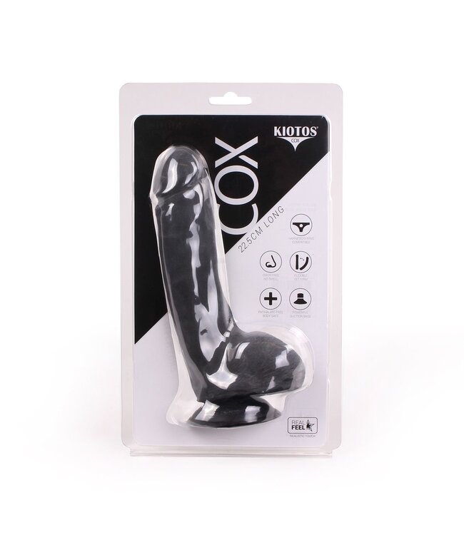 Kiotos COX Kiotos COX 22.5 cm Realistic Dildo with Strong Suction Cup - Waterproof
