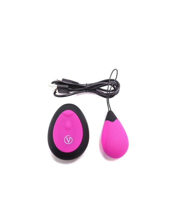 Virgite Oplaadbaar Waterdicht Vibratie Ei Met Afstandsbediening En 10 Modi - Virgite