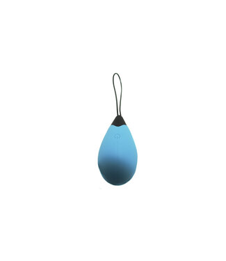 Virgite Oplaadbaar Waterdicht Vibratie Ei Met Afstandsbediening 10m Bereik Blauw