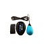 Virgite Oplaadbaar Waterdicht Vibratie Ei Met Afstandsbediening 10m Bereik Blauw