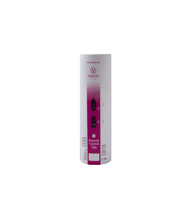 Virgite Rosa Fernsteuerbares Vibrationsei G2 | 10 Modi, wasserdicht, Silikon
