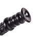 Dinoo Dinoo Realistische King-Size Dildo Zwart 42,5 cm Phthalaatvrij PVC