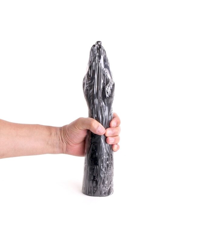 Dinoo Dinoo Realistische Zwarte King-Size Dildo Arm 35 cm Veilig & Schadelijkvrij