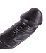 Dinoo Dinoo Realistische Gebogen Dildo Zwart 31 cm King-Size PVC Veilig