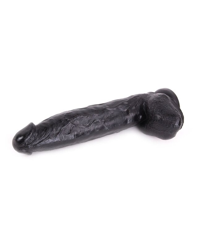 Dinoo Dinoo King-Size-Dildo Schwarz 28 cm – Realistisch & sicher genießen