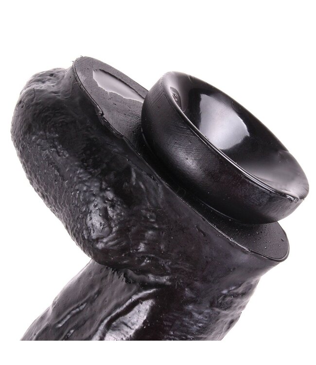 Dinoo Dinoo King-Size Black Dildo 28 cm – Realistic, Safe & Luxurious