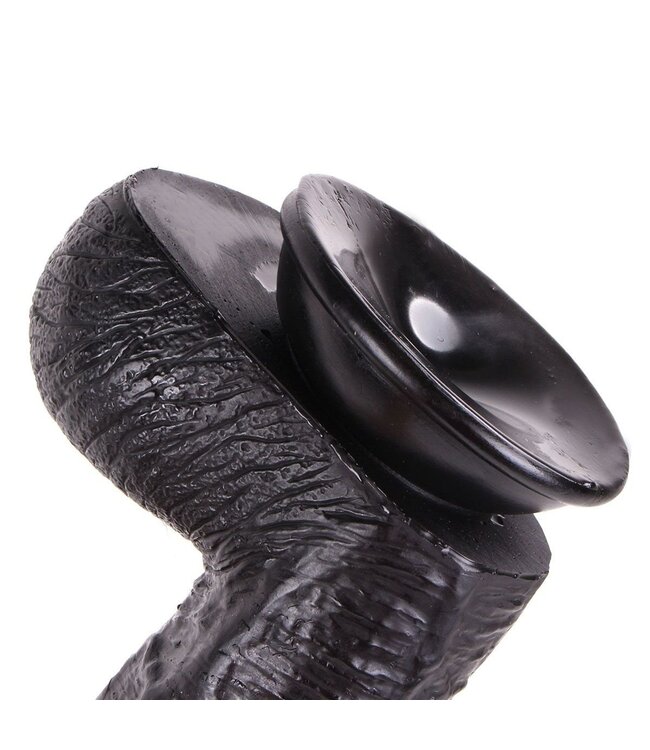 Dinoo Dinoo King-Size-Dildo Raptor Schwarz 27 cm – Realistisch & Sicher