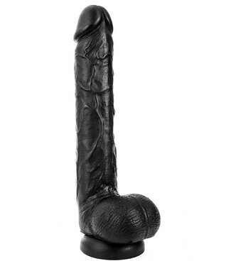 Dinoo Dinoo Realistische King-Size Dildo Zwart 26 cm – Grote Veilige PVC Dildo