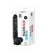 Dinoo Dinoo Realistische King-Size Dildo Zwart 26 cm – Grote Veilige PVC Dildo