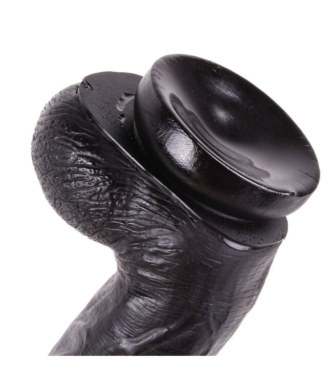 Dinoo Dinoo King-Size-Dildo Kong Schwarz – 26 cm realistisches Vergnügen