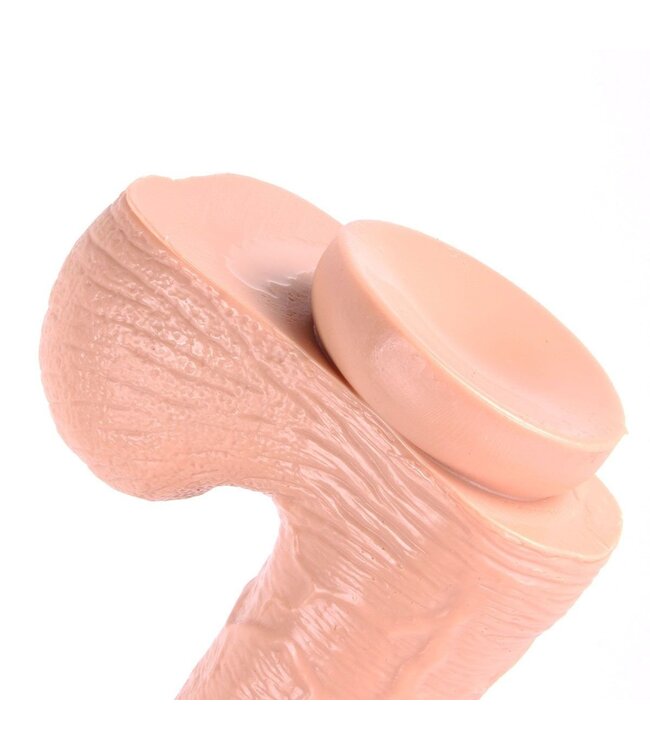 Dinoo Dinoo Realistisch King-Size Dildo 23 cm Vleeskleur Veilig PVC