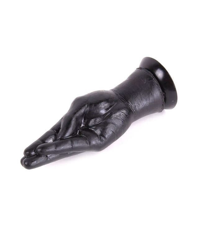Dinoo Dinoo King-Size Realistische Handvormige Dildo 19 cm Zwart Veilig