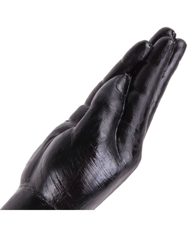 Dinoo Dinoo King-Size-Dildo Hand Klein Schwarz 19 cm – Realistisch & Sicher