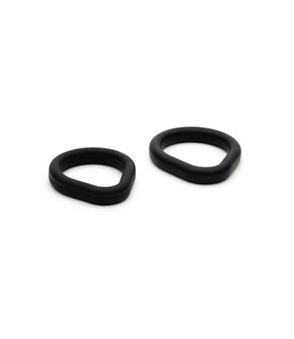 Sport Fucker Sport Fucker Siliconen Cockring Set M+L - Duo Ovale Hard On Ringen