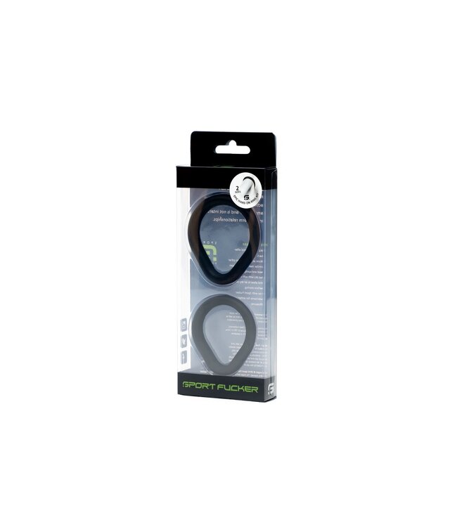 Sport Fucker Epic Hard On Ring Set M+L – Silikon-Cockringe für ultimativen Halt