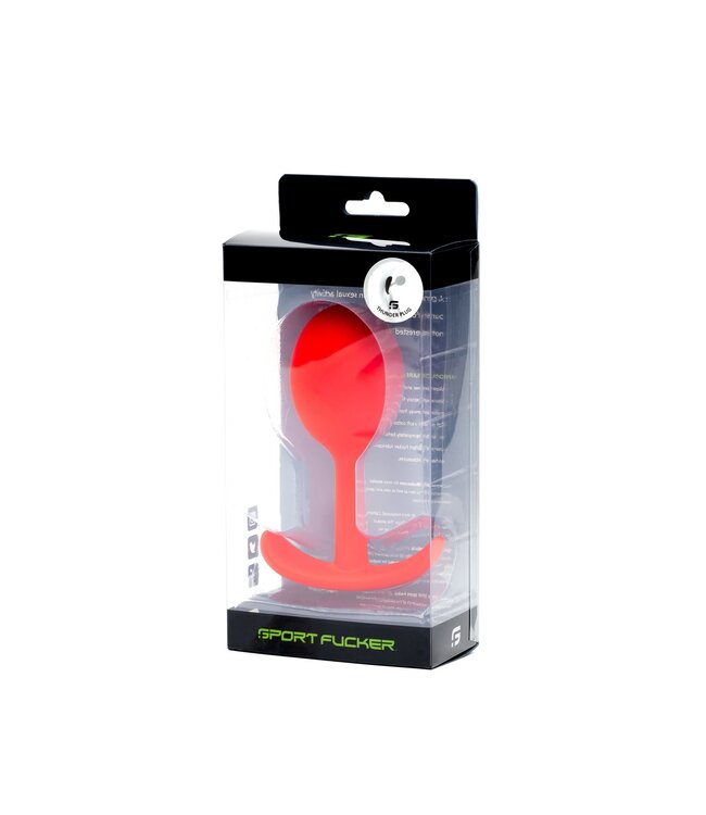 Sport Fucker Thunder Plug Medium Red - Prostate Massager for Comfort & Stimulation