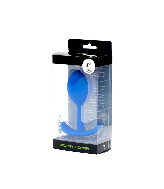 Sport Fucker Sport Fucker Prostaat Massager Medium Blauw – Medische Siliconen Ergonomisch