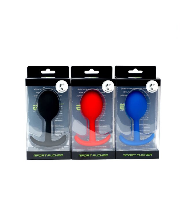 Sport Fucker Sport Fucker Prostaat Massager Medium Blauw – Medische Siliconen Ergonomisch