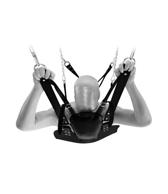 Kiotos Extreme Sling Deluxe: Premium Leather BDSM Swing for Ultimate Fun