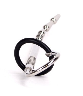 Kiotos Steel Stainless Steel Penis Plug with Cock Ring & Urethra Stimulator