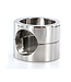 Kiotos Steel Kiotos Stainless Steel Cock & Ball Stretcher with Dual Rings, 45mm