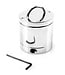 Kiotos Steel Kiotos Ballflask Steel: Heavy Stainless Steel Ball Stretcher for Experts