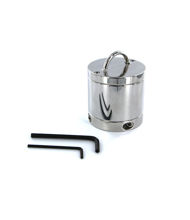 Kiotos Steel Kiotos Ballflask Steel: Heavy Stainless Steel Ball Stretcher for Experts