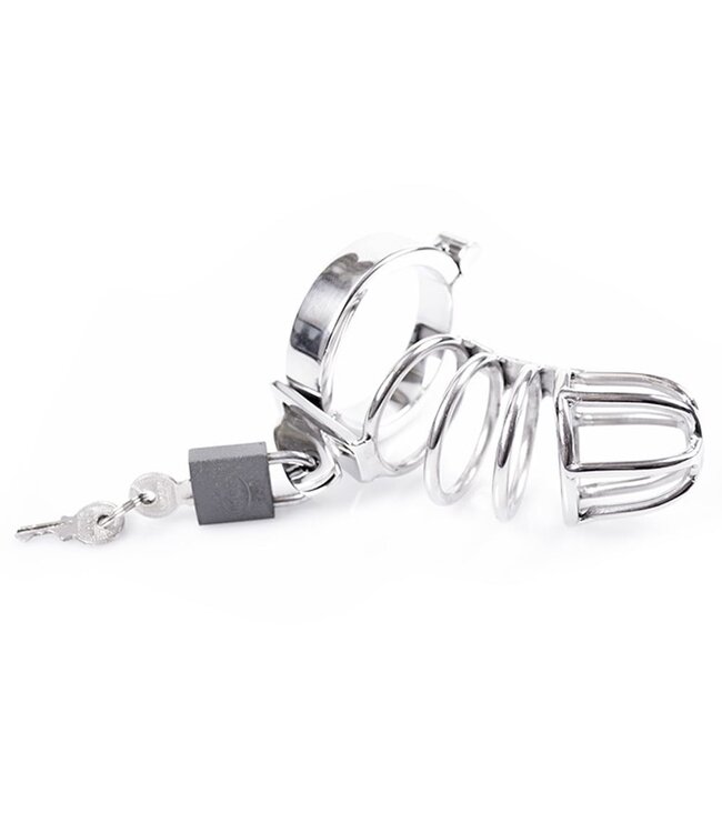 Kiotos Steel Attica Stainless Steel Chastity Cage - Secure, Comfortable Control
