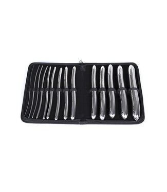 Kiotos Steel Kiotos Steel Hegar Sound Set 14-delig RVS Diameter 1mm-26mm Solid