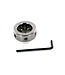Kiotos Steel Adjustable Steel Spiked Glans Ring – Durable Pain Sensation Tool