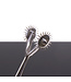 Kiotos Steel Kiotos Steel Pinwheel Roller Voor Gecontroleerde Sensuele Stimulatie