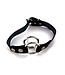 Kiotos Steel Kiotos Adjustable Deep Throat Gag with Leather Strap - 60 cm