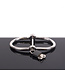Kiotos Steel Stainless Steel D-Handcuffs - Tight, Secure, Perfect for BDSM Play