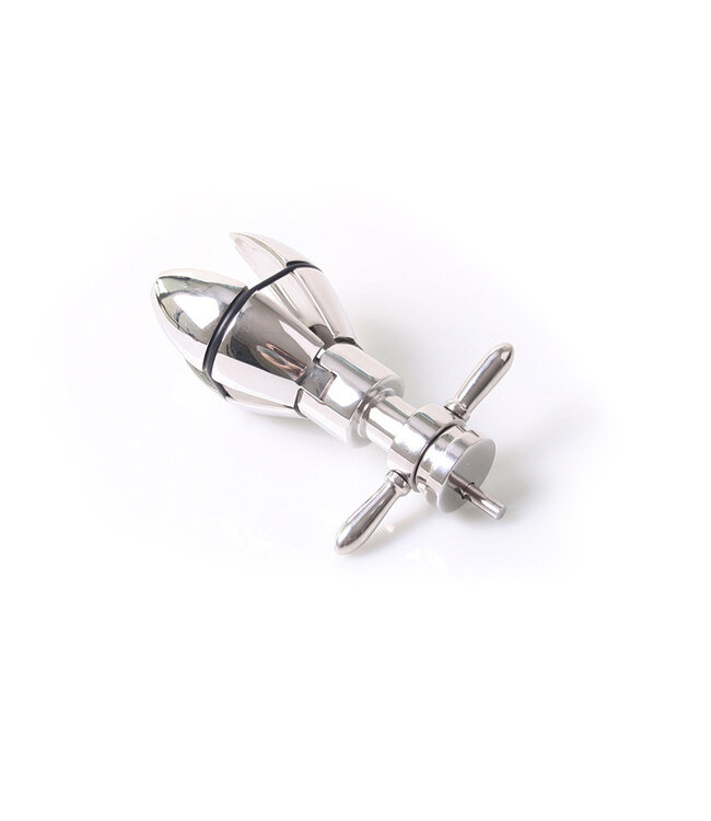 Kiotos Steel Ultimate Asslock 18 cm | Innovative Expanding Stainless Steel Plug