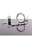 Kiotos Steel Penisplug mit Cockring und Schloss – Humped Cock Trap 45 mm für Kontrolle