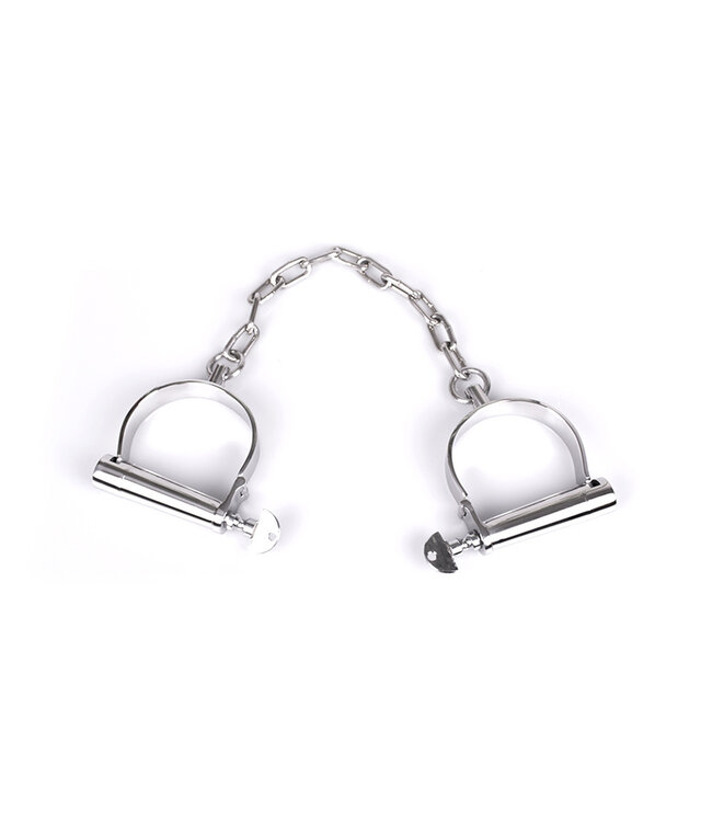 Kiotos Steel Kiotos Darby Stainless Steel Ankle Cuffs – Bondage Pleasure Set