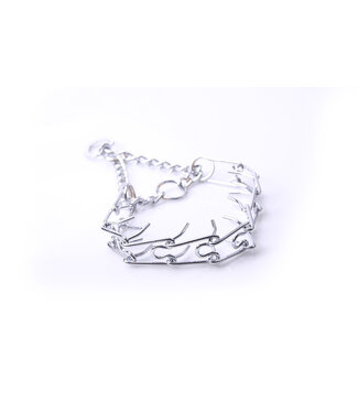 Kiotos Steel Double Row Chrome-Plated Steel Pins Necklace - Modern Elegance