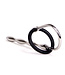 Kiotos Steel Roestvrijstalen Penisplug Met Cockring Set Kiotos Steel 13 cm