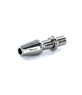 Kiotos Steel Stainless Steel Open ZZ Penis Plug - 1.1 cm, 45 mm Length, Hollow Design