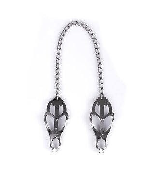 Kiotos Steel Kiotos Edelstahl-Nippelklemmen mit Kette | Für sinnliche Abenteuer